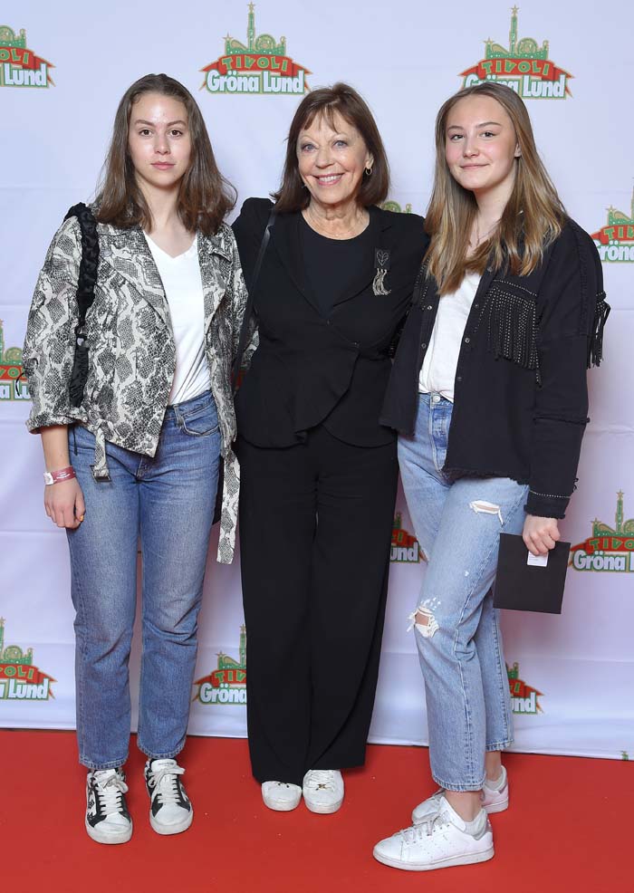 Prinsessan Madeleines bästisar på Gröna Lund-premiären