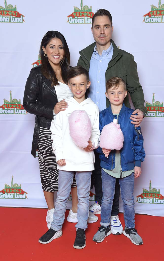 Prinsessan Madeleines bästisar på Gröna Lund-premiären