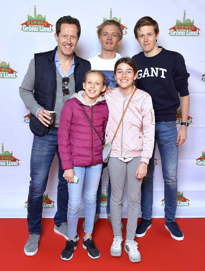 Prinsessan Madeleines bästisar på Gröna Lund-premiären