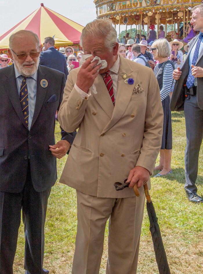 L-attjo blomutställning med prins Charles och Camilla