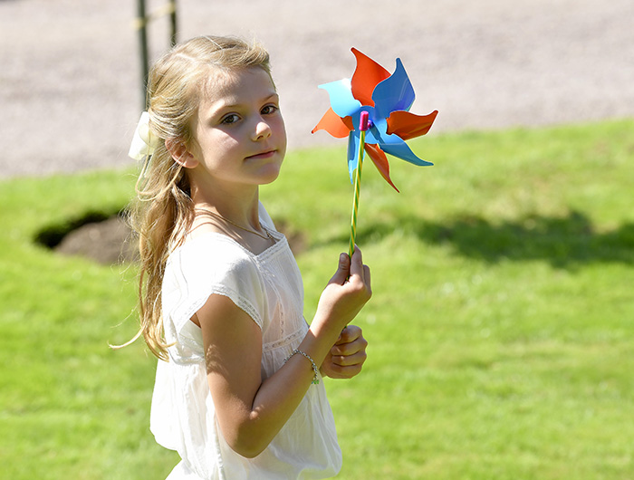 Härlig skolstart för prinsessan Estelle