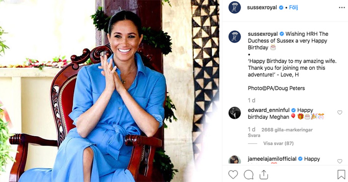 Prins Harrys kärleksfulla överraskning till Meghan