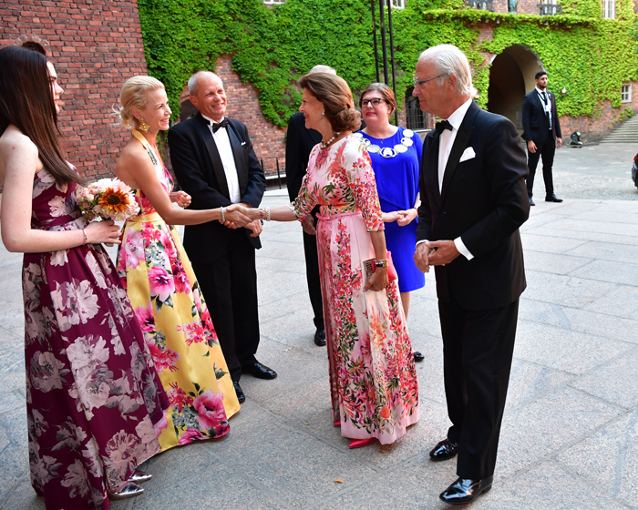 Silvias blomstersuccé på Stockholm Water Prize