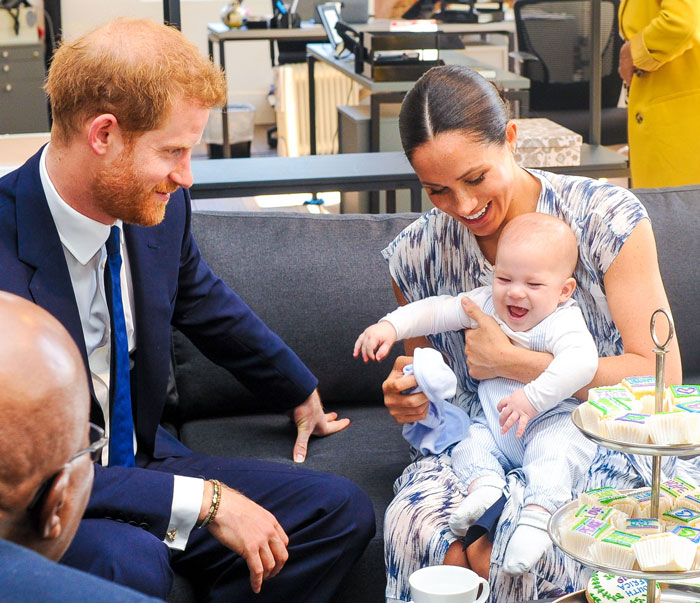 Supergulliga bilderna på baby Archie i Sydafrika