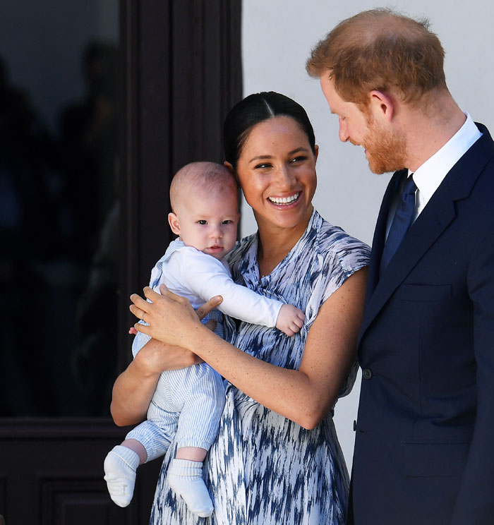 Supergulliga bilderna på baby Archie i Sydafrika