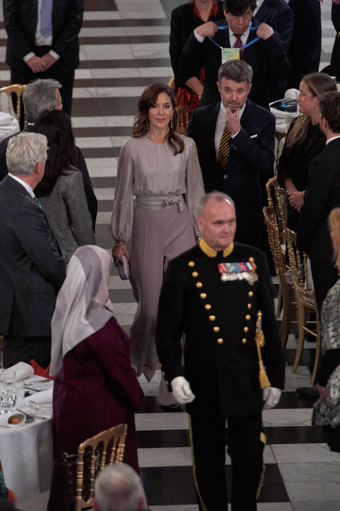 Mary och Frederiks tjusiga slottsmiddag på Christiansborg