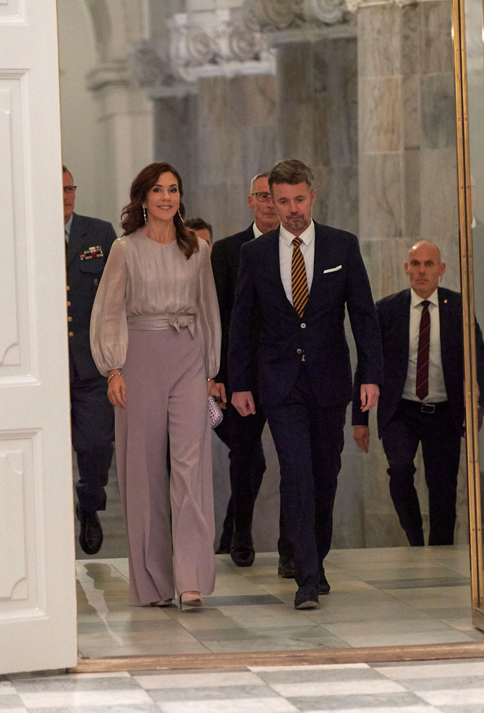 Mary och Frederiks tjusiga slottsmiddag på Christiansborg