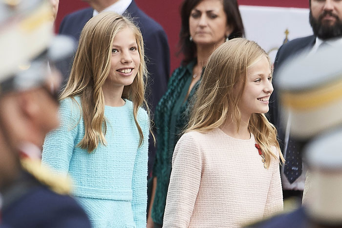 Pampig nationaldag med Felipe och vackra Letizia