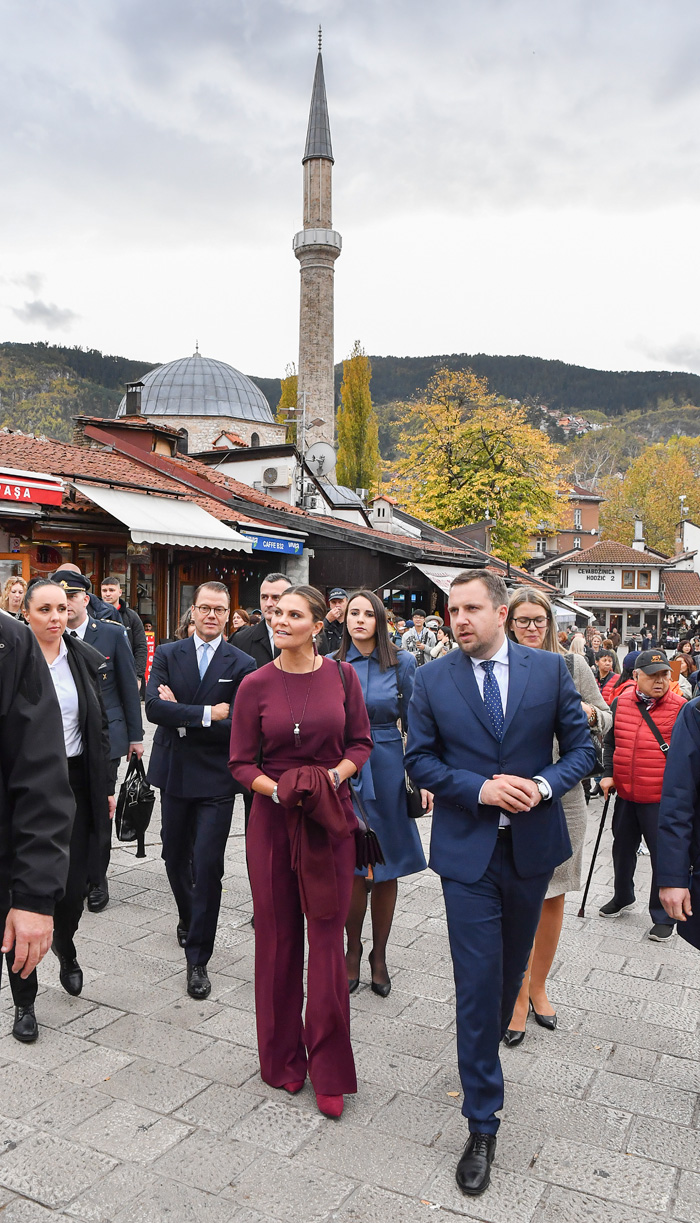 Victoria och Daniel har landat i Bosnien