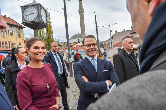 Victoria och Daniel har landat i Bosnien