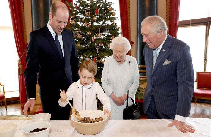 Prins Georges härliga julbak med familjen