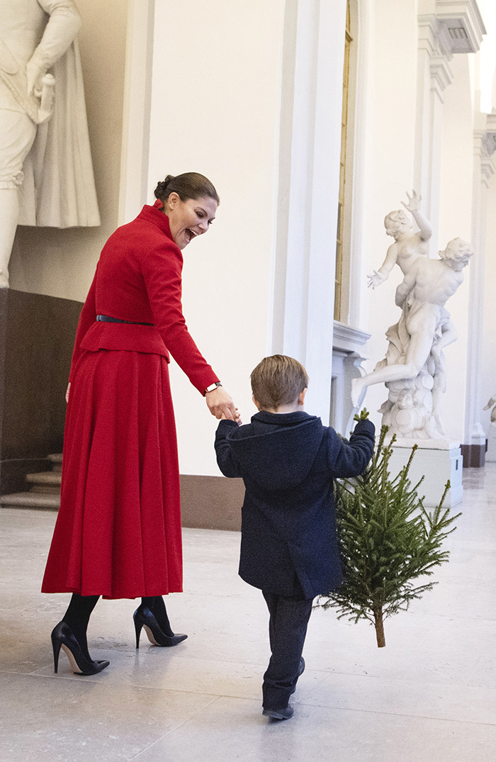 Prins Oscars härliga julgrans-uppdrag