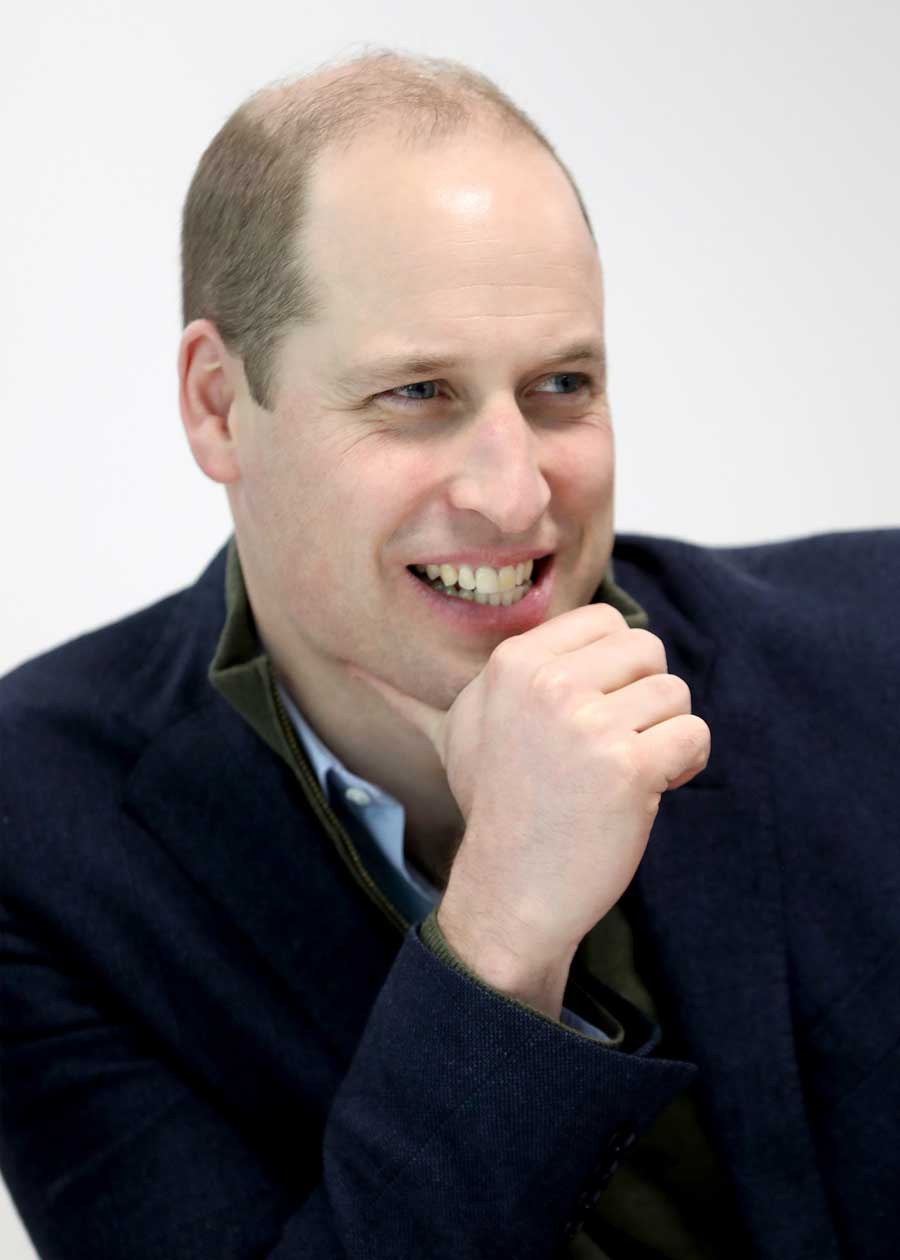 rörd prins william stöttade spelarna på planen 2 Rörd prins William stöttade spelarna på planen