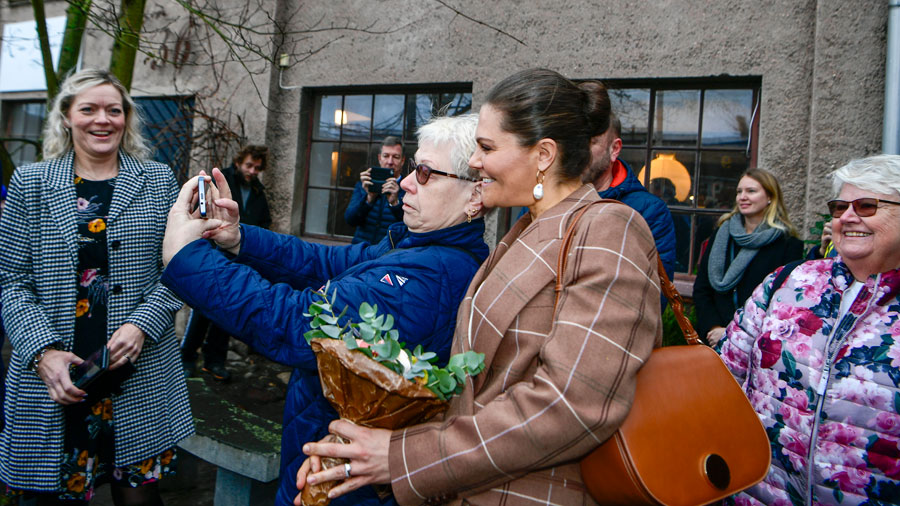 Victoria och Daniel återförenade i skånska Höganäs