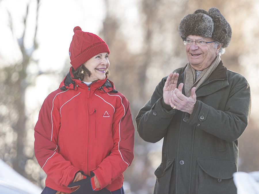 Kungaparets spännande dag med samebarnen