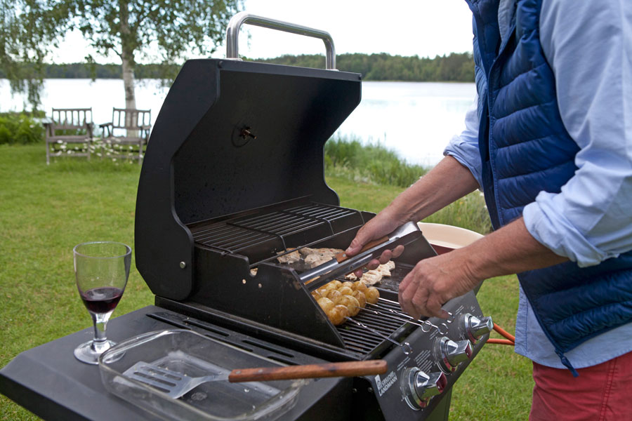 Gott i helgen: Chris grillfest gör ingen besviken