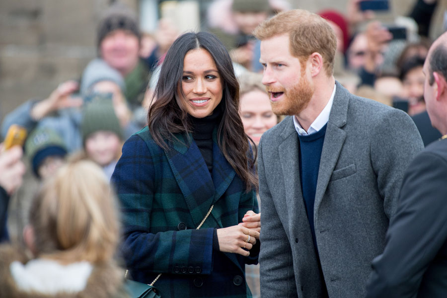 Harry och Meghans corona-överraskning i Hollywood