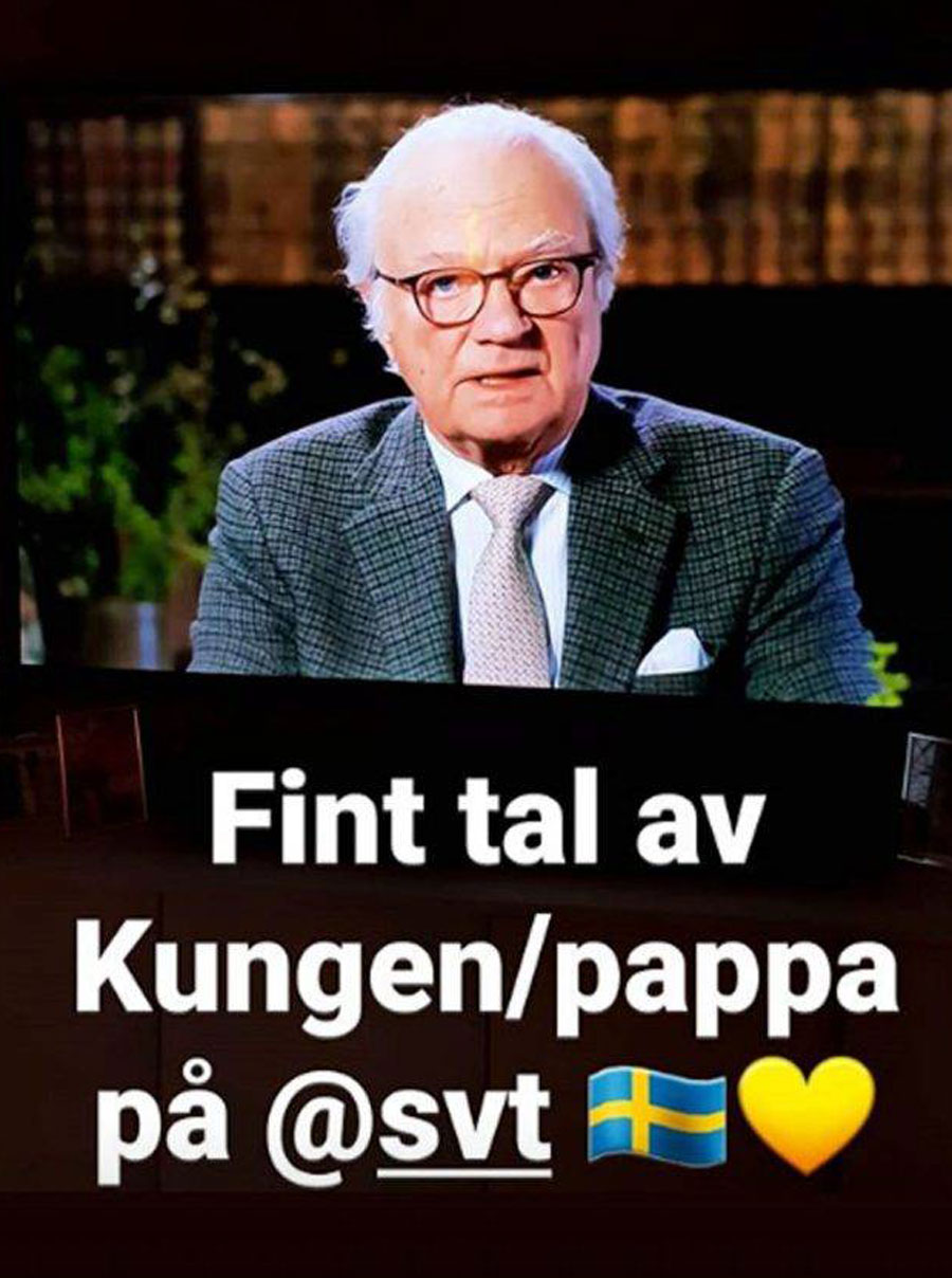 Prinsessan Sofias fina hyllning till svärfar kungen