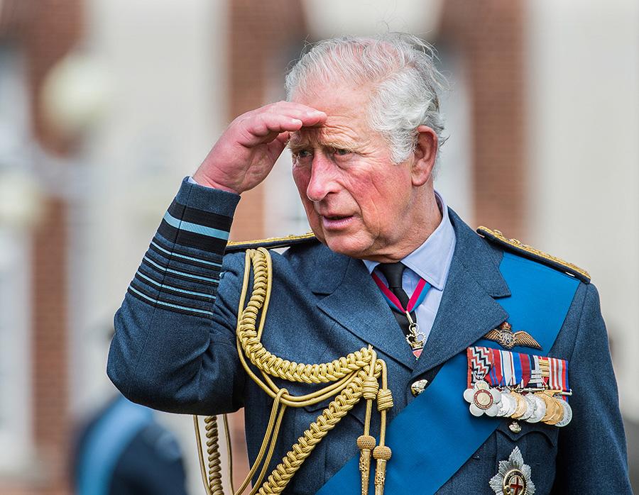 Prins Charles härliga dag på jobbet – en sån ceremoni