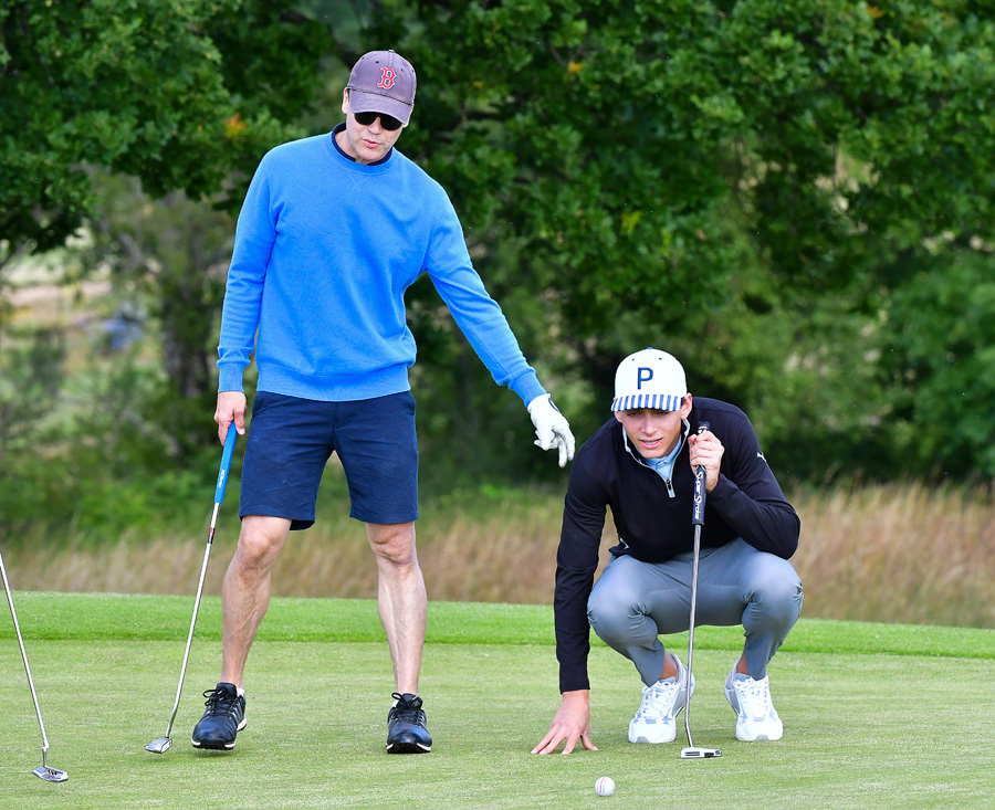 Prins Daniels succé på golfbanan innan Victoriadagen