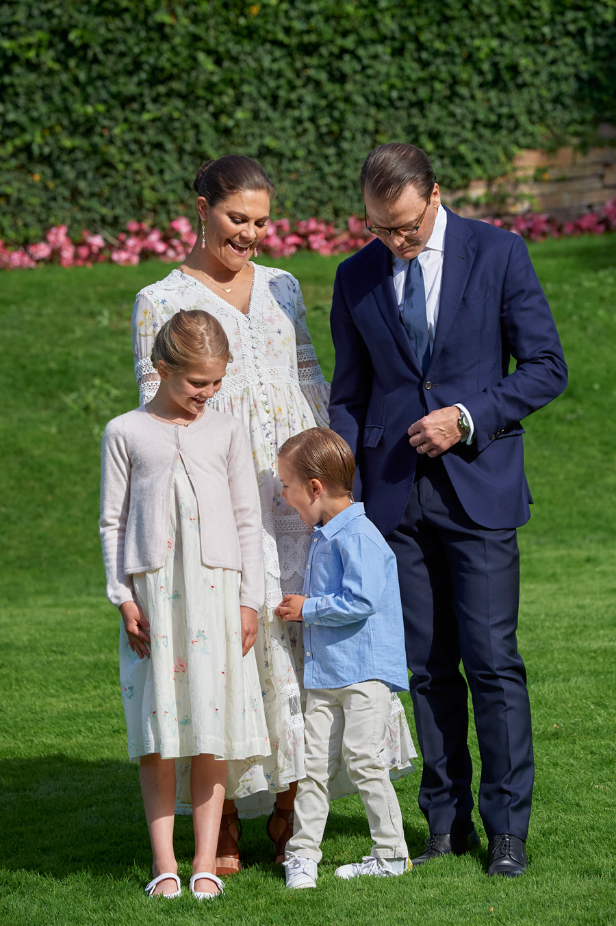 Prins Oscars skojiga bus i trädgården på Solliden