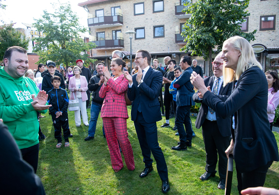 Prins Daniels fina hyllning till älskade Estelle