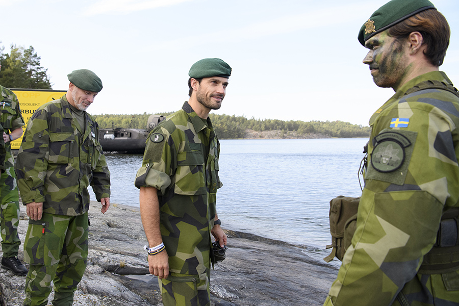 Prins Carl Philip i rikets tjänst