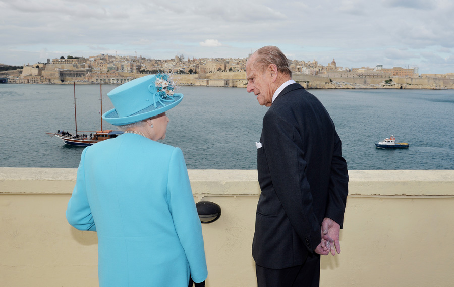 Drottning Elizabeths plötsliga besked om prins Philip