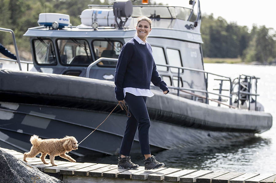 Kronprinsessan Victorias härliga dag med vovven Rio