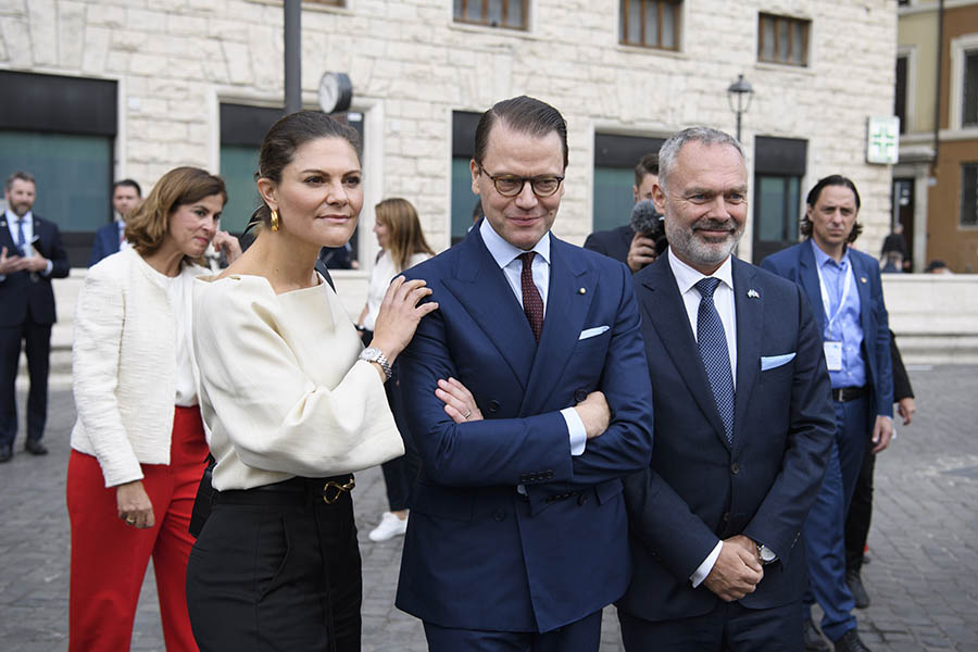 Victoria och Daniels romantiska kväll i Italien