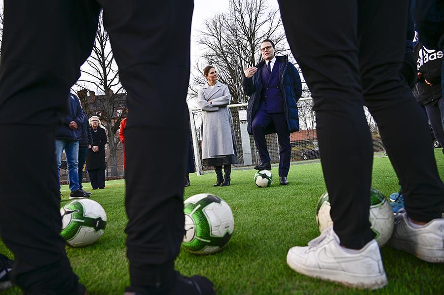 Victorias oväntade fotbollsmatch mot maken