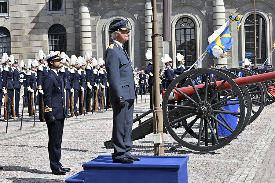 Så festligt firades kungen på födelsedagen