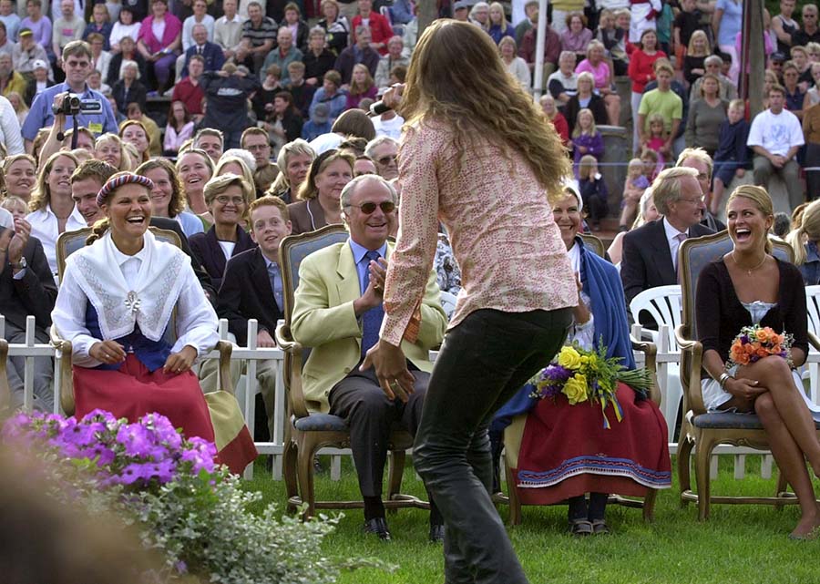 Victoria och Daniels glädjande babybesked på Haga slott