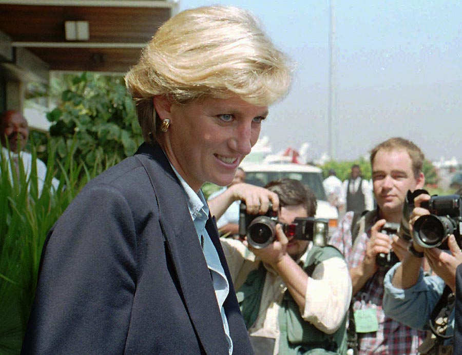 Hollywood star's kiss revelation about Princess Diana