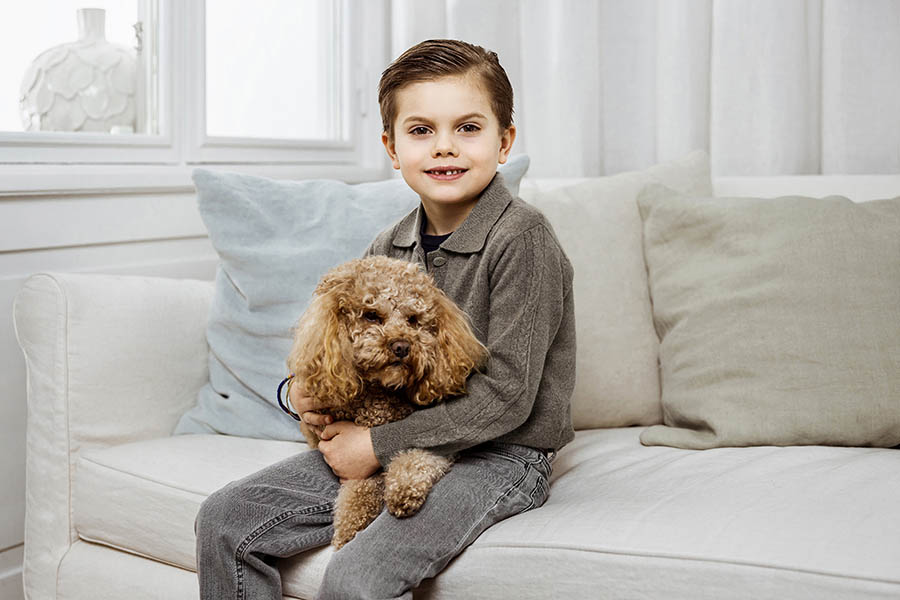 Prins Oscars härliga födelsedag med familjen