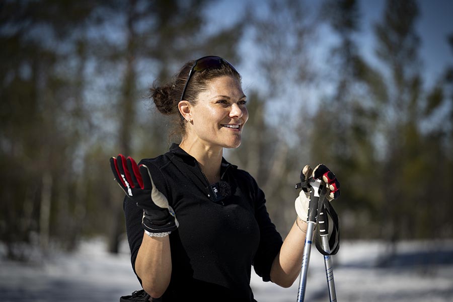 Victorias comeback efter mystiska frånvaron i påsk