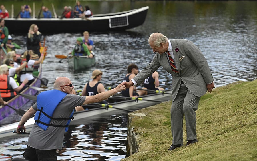 Kung Charles och Camillas historiska besök på Nordirland