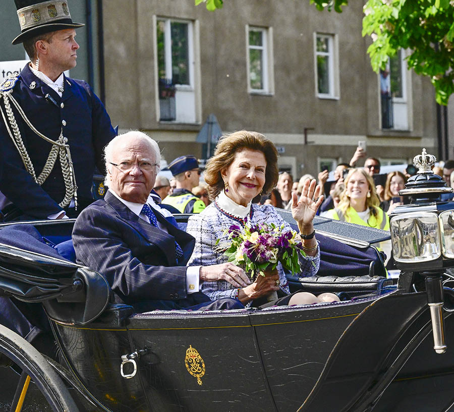 Kungen och Silvias spännande länsresa till Östergötland