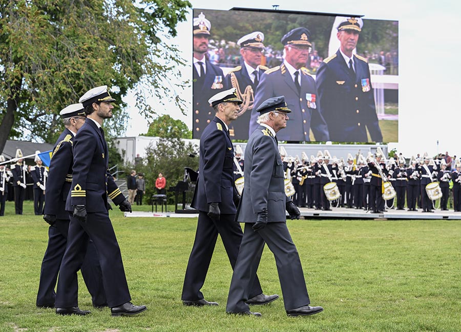 kungen och carl philip hedrade veteraner på ceremoni 1 Kungen och Carl Philip hedrade veteraner på ceremoni