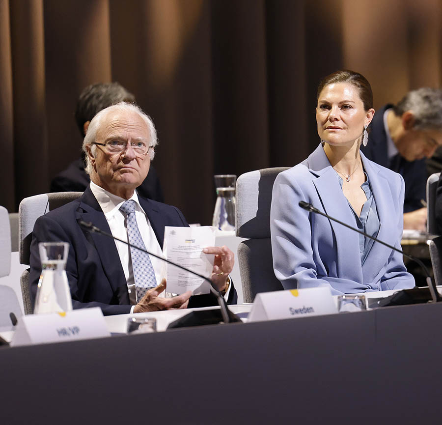 kungen och victoria visar enad front under viktigt toppmöte 5 Kungen och Victoria visar enad front under viktigt toppmöte