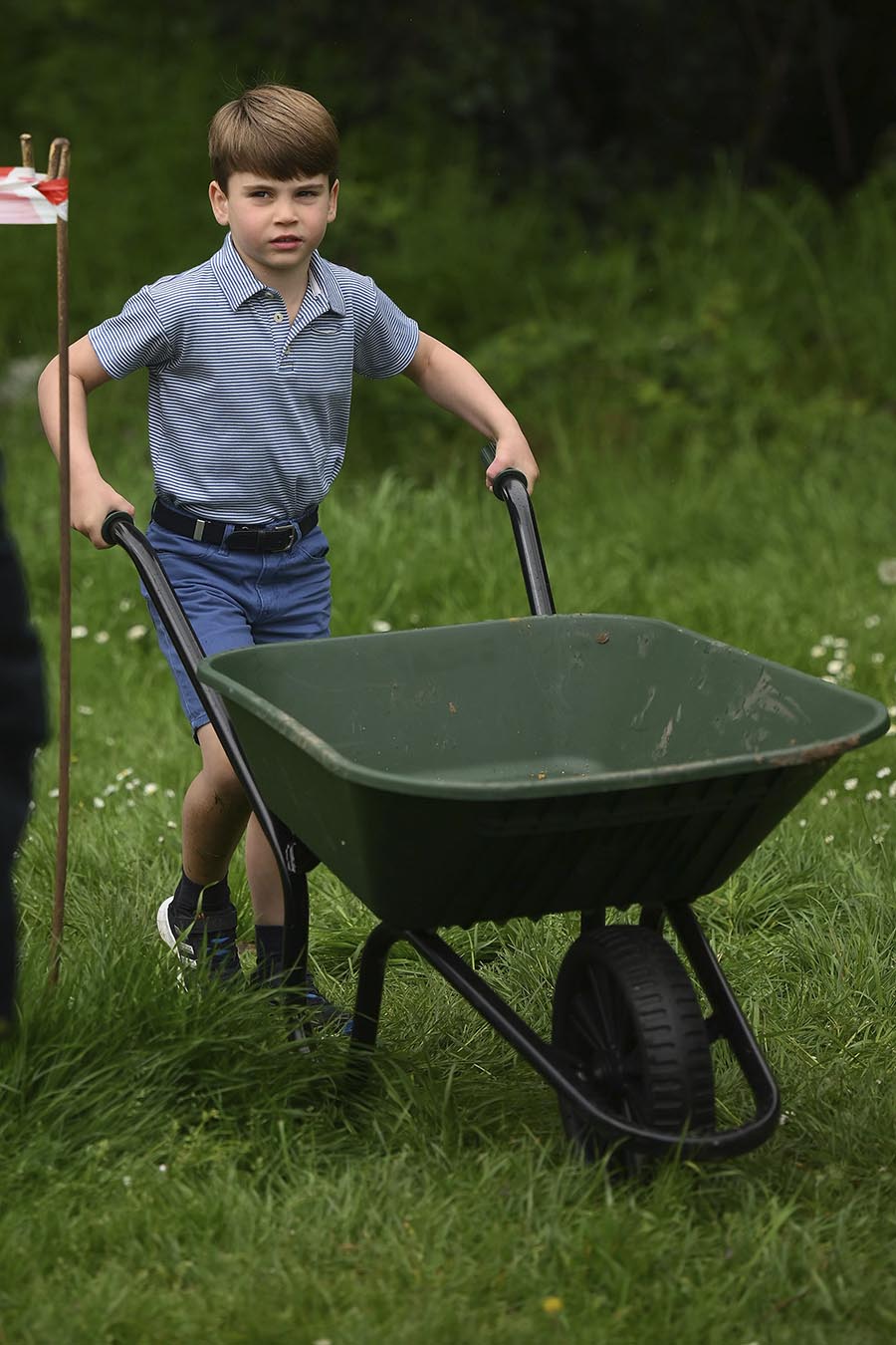 Prins Williams härliga dag med kungabarnen i naturen