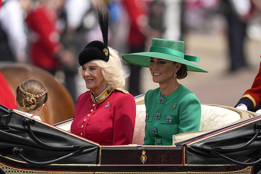 Drottning Camilla och Kates gemensamma succé i London