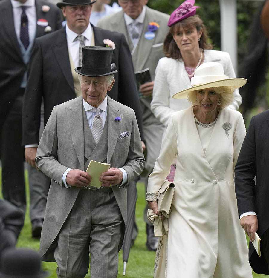 Här tar kung Charles över sin mors roll på Royal Ascot