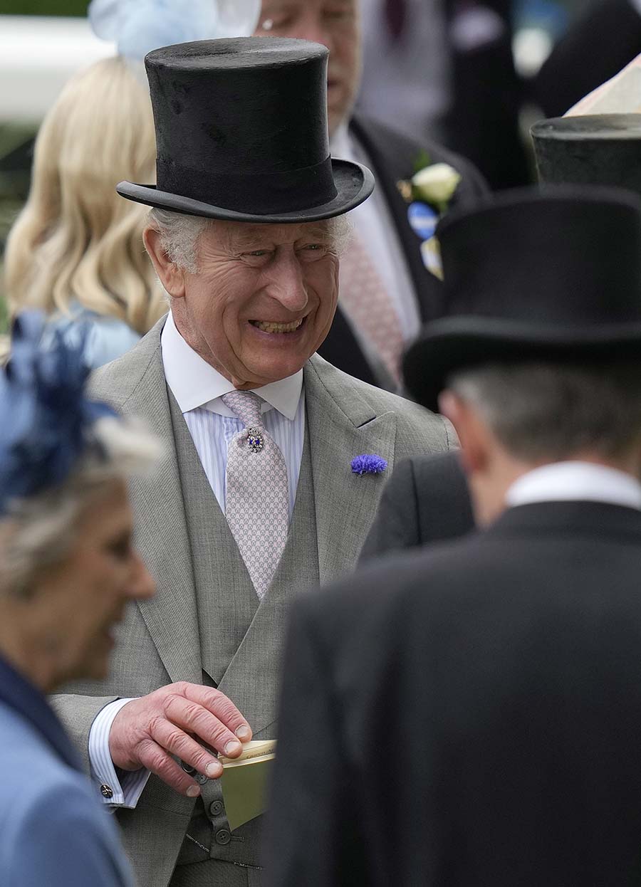 Här tar kung Charles över sin mors roll på Royal Ascot