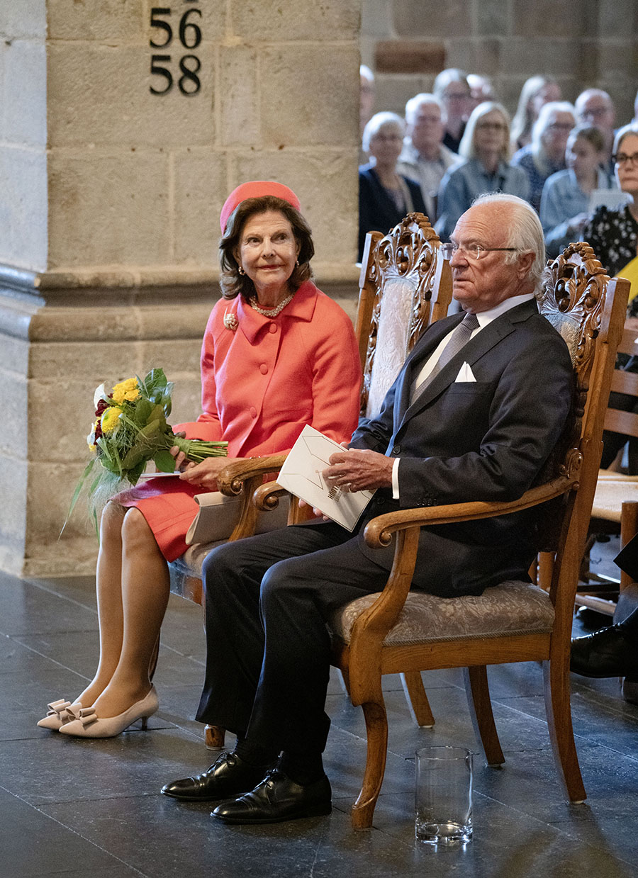 kungen och silvia strålade glatt på domkyrkans jubileum 3 Kungen och Silvia strålade glatt på domkyrkans jubileum