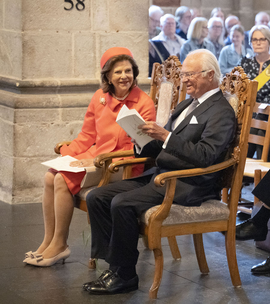 kungen och silvia strålade glatt på domkyrkans jubileum 2 Kungen och Silvia strålade glatt på domkyrkans jubileum