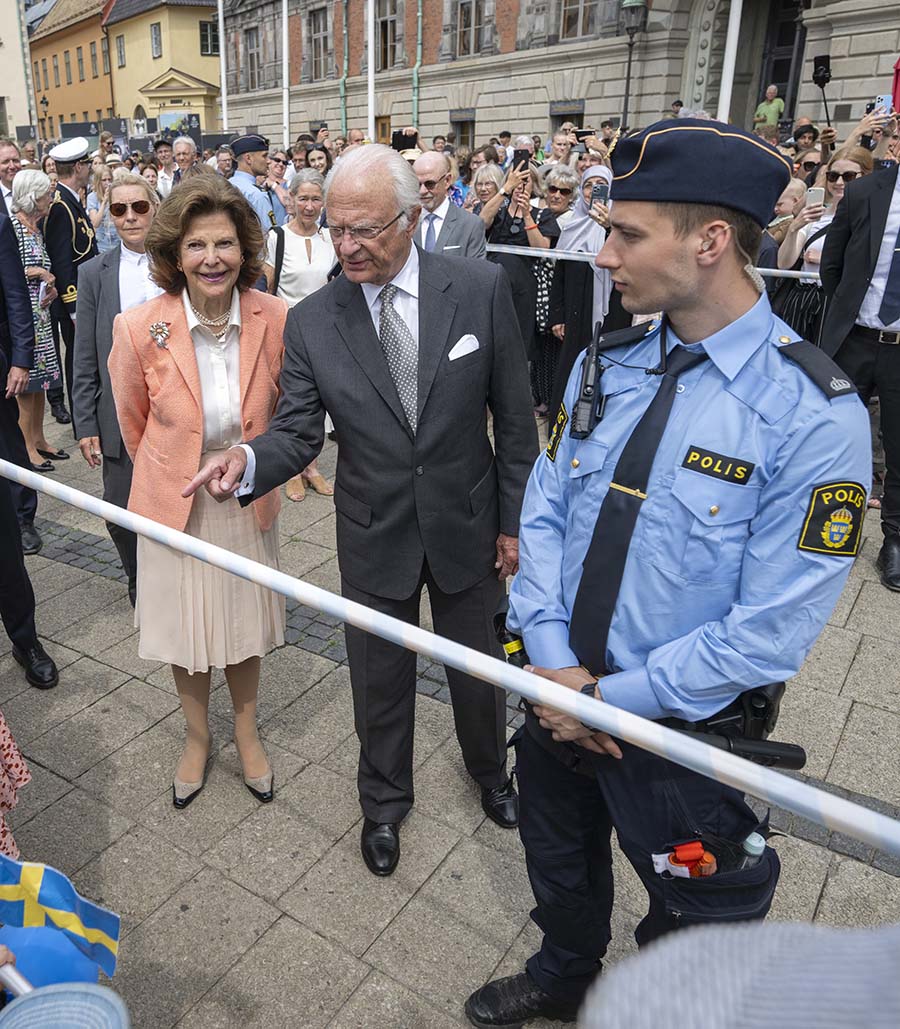 kungaparets lyckade firande med skåningarna i malmö 5 Kungaparets lyckade firande med skåningarna i Malmö