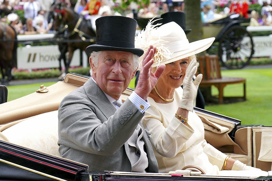 Prins Williams succé med prinsessan Kate på Royal Ascot