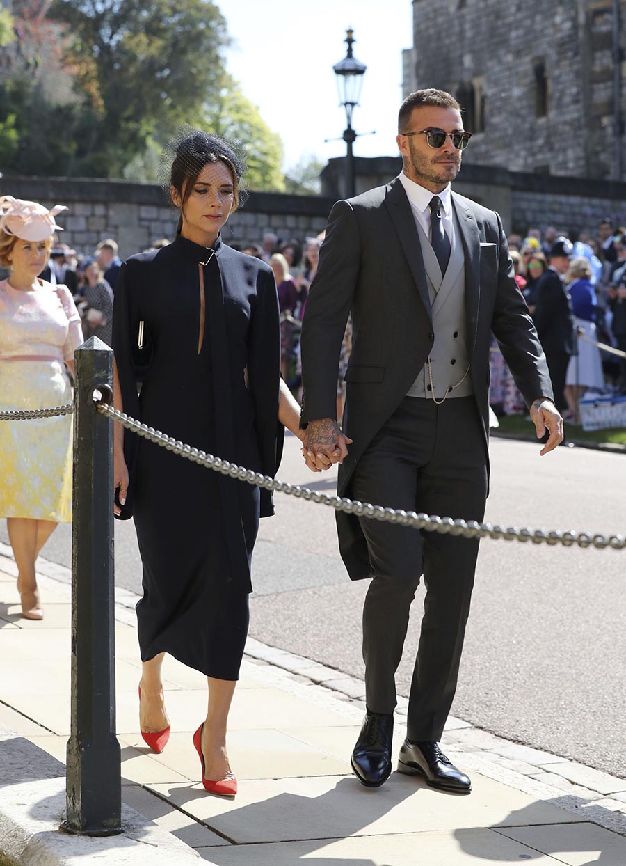 David Beckham rosenrasande på prins Harry och Meghan