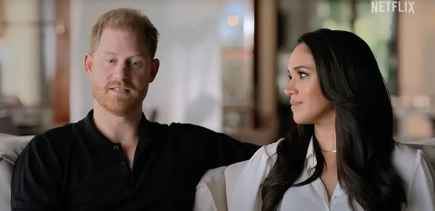 Prins Harry och Meghan hånades på kändistäta galan